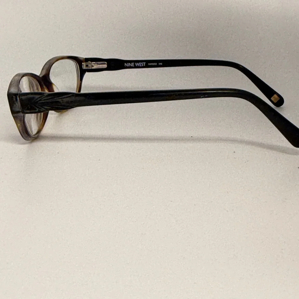 Nine West NW5053 240 Tortoise Brown Oval Eyeglasses Frames 52-16-135‎ Womens